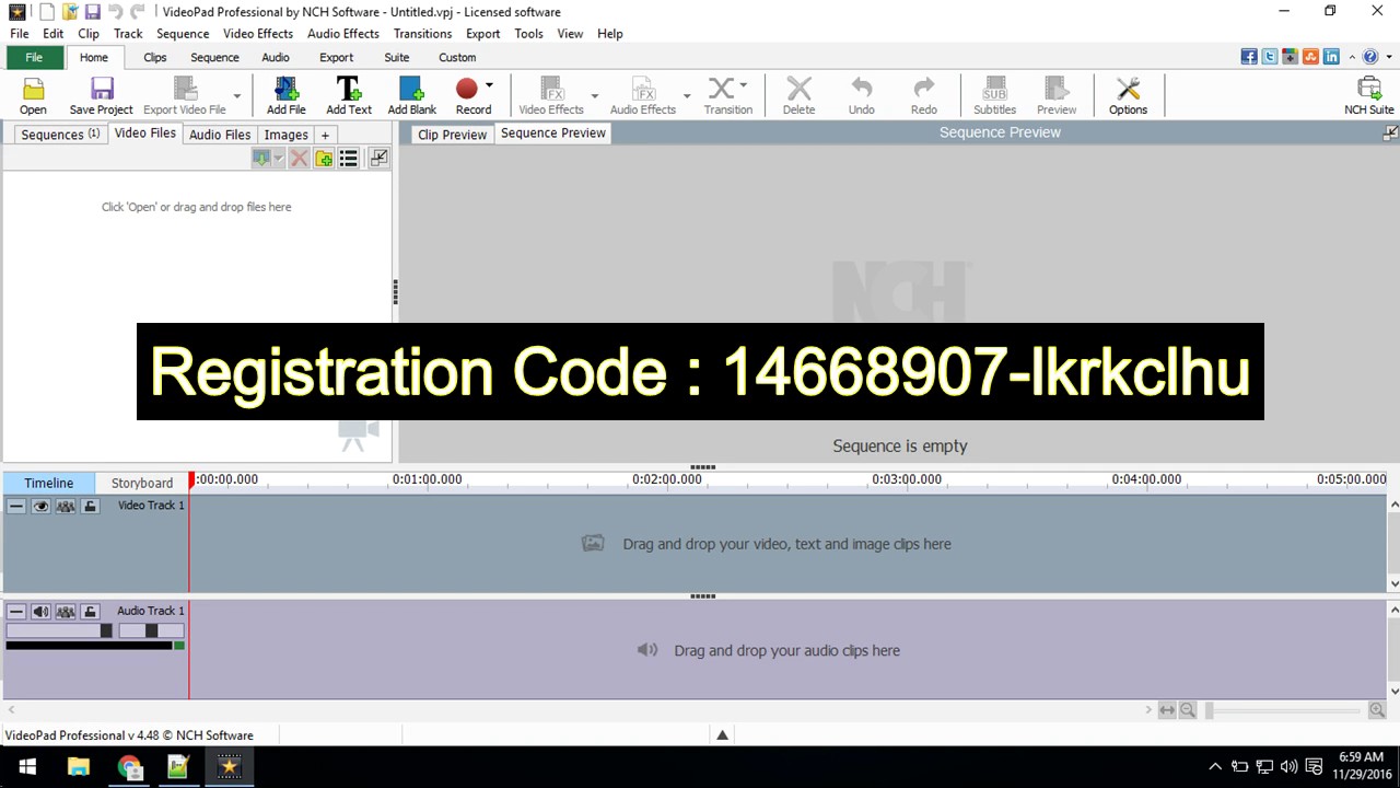 Nch videopad registration code